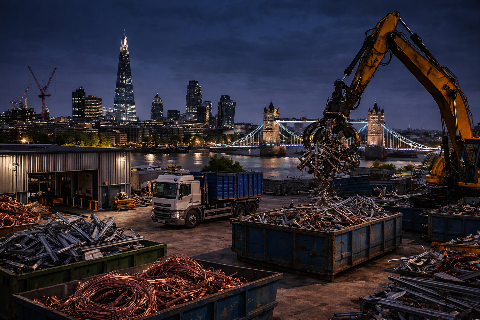 Scrap Metal Recycling London – Areas We Cover